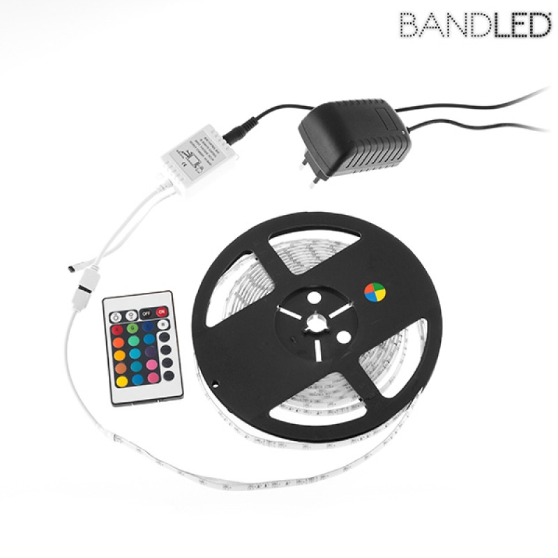 Πολύχρωμη ταινία RGB Led Strip 5M / 60 Led Πολύχρωμη ταινία RGB Led Strip 5M / 60 Led