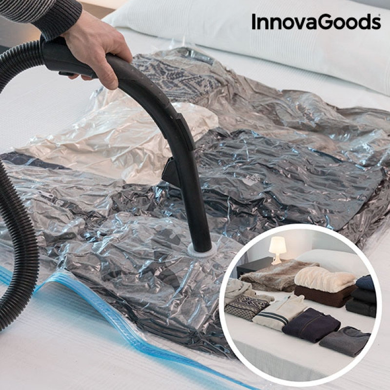 Αεροστεγής τσάντα για ρούχα InnovaGoods ( 100 x 130 εκ)