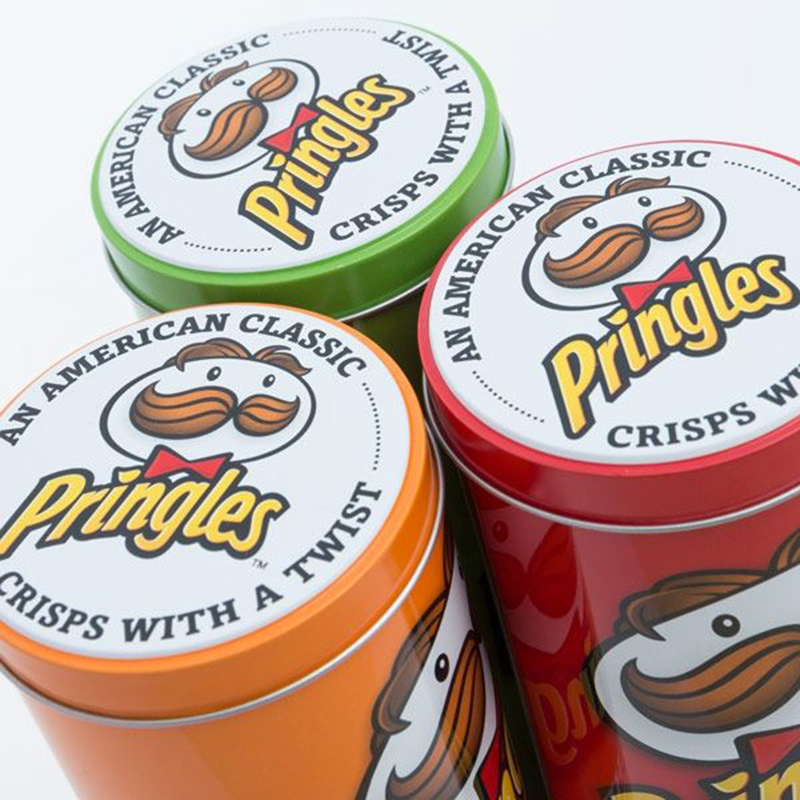 Μεταλλικό Δοχείο Pringles - Κόκκινο Μεταλλικό Δοχείο Pringles - Κόκκινο