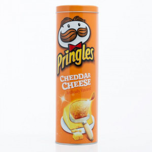Μεταλλικό Δοχείο Pringles - Πορτοκαλί