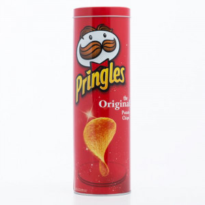 Μεταλλικό Δοχείο Pringles - Κόκκινο