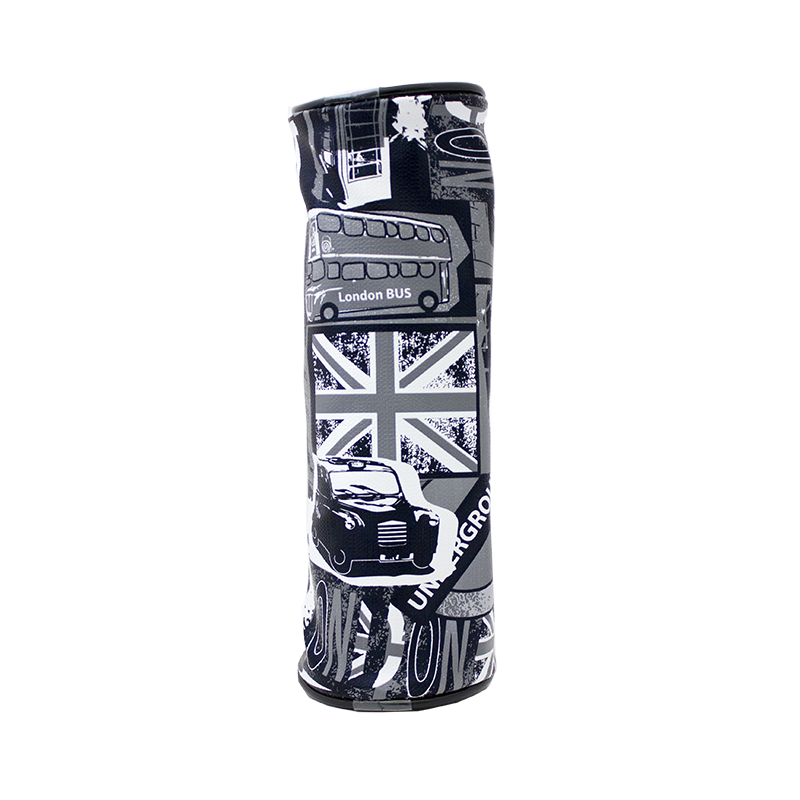 Σχολική Κασετίνα Βαρελάκι JUSTnote LONDON 702088 - Γκρι Σχολική Κασετίνα Βαρελάκι JUSTnote LONDON 702088 - Γκρι