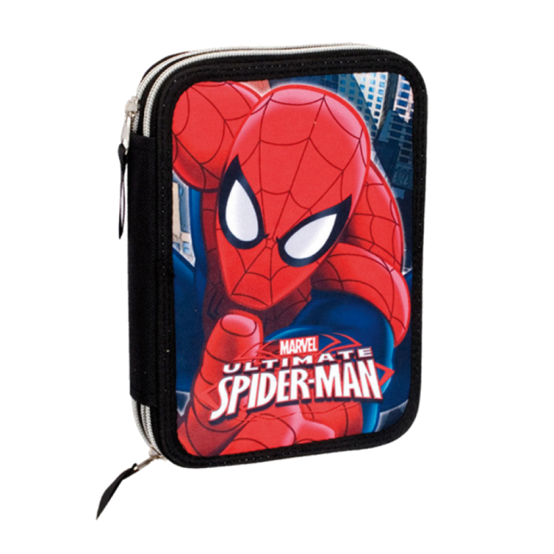 Σχολική Διπλή κασετίνα Perona Marvel Spiderman Σχολική Διπλή κασετίνα Perona Marvel Spiderman