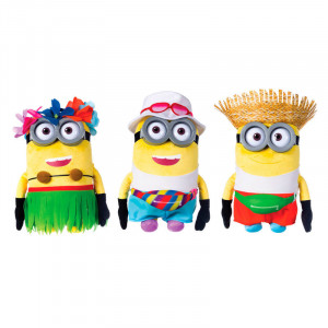 Λούτρινη Φιγούρα Despicable Me Minions Hawaii Dancer 28cm