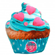 Μαξιλαράκι Μπλε Cupcake Oh My Pop KaracterMania