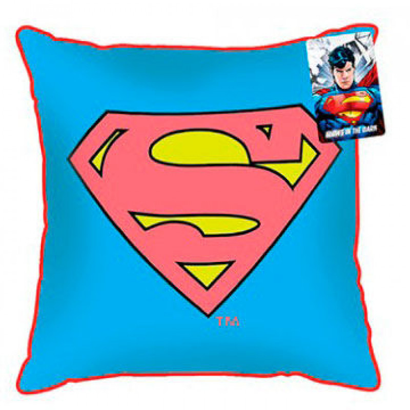 Μαξιλαράκι βελούδινο DC Superman 35 εκ Μαξιλαράκι βελούδινο DC Superman 35 εκ