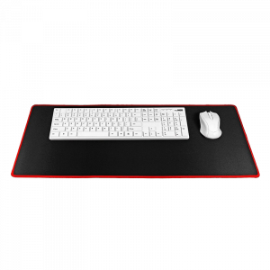 Mousepad Gaming 700x300x3mm - Μαύρο / Red Stitching
