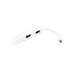 USB Hub 4 Θύρες approx! APPHM4W USB 2.0 - Λευκό