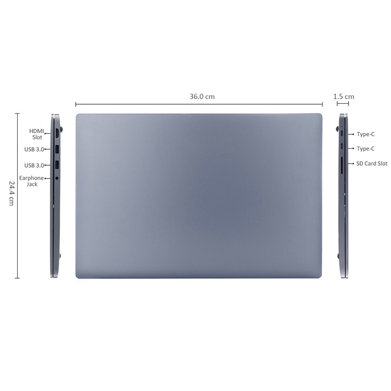 Xiaomi Mi Notebook PRO 15.6" i7-8550U 16GB RAM 256GB SSD - Γκρι Xiaomi Mi Notebook PRO 15.6" i7-8550U 16GB RAM 256GB SSD - Γκρι