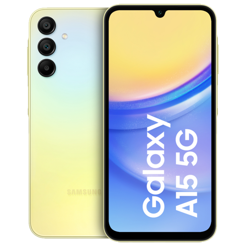 Samsung Galaxy A15 5G Dual Sim 4GB RAM 128GB Yellow