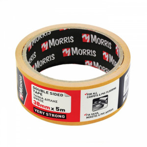 Κολλητική Ταινία Διπλής Όψεως Morris 38mm x 5m
