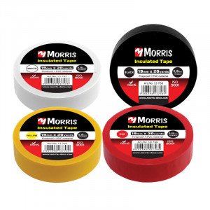 Μονωτική Ταινία Morris 19mm x 18m - Κίτρινο