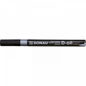Μαρκαδόρος Ανεξίτηλος Donau 2.2mm - Μαύρο