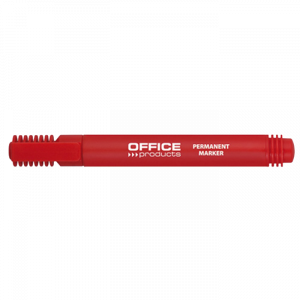 Μαρκαδόρος Ανεξίτηλος Office Products 1-3mm - Κόκκινο