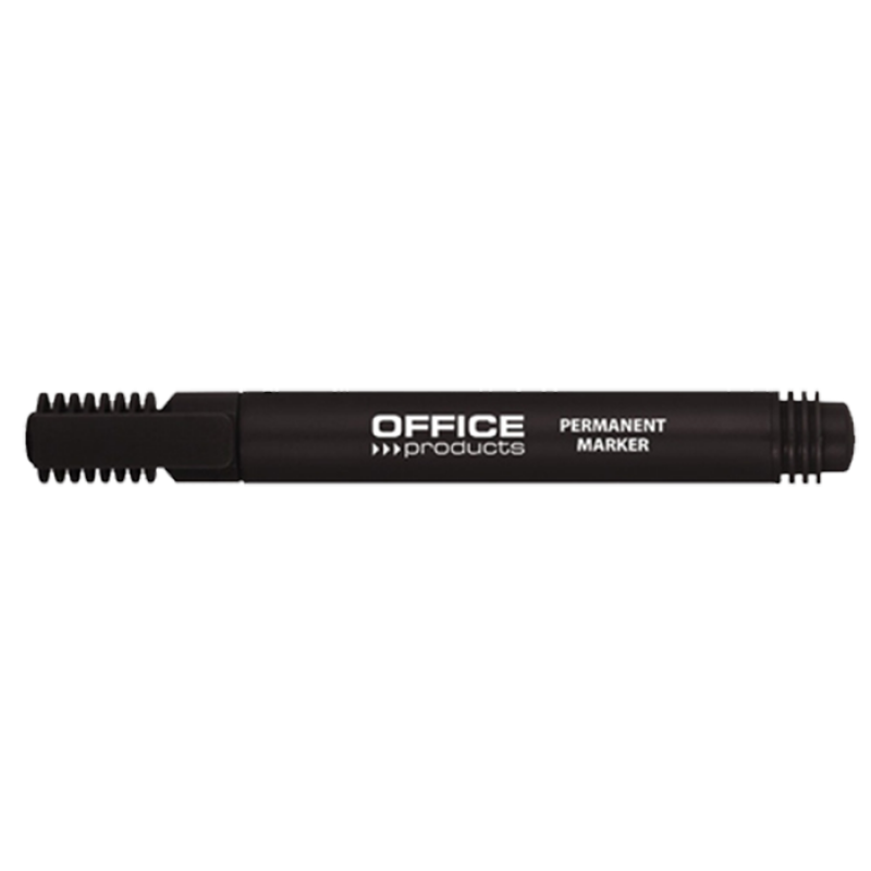 Μαρκαδόρος Ανεξίτηλος Office Products 1-3mm - Μαύρο