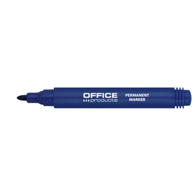 Μαρκαδόρος Ανεξίτηλος Office Products 1-3mm - Μπλε
