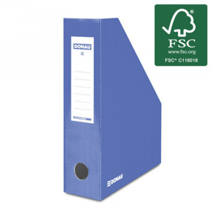 Κουτί Αρχείου Κοφτό DONAU FSC A4/80 390GR - Μπλε