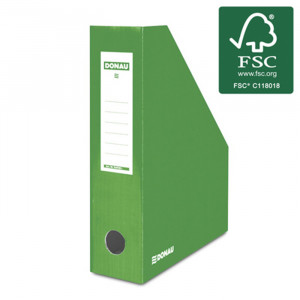 Κουτί Αρχείου Κοφτό DONAU FSC A4/80 390GR - Πράσινο