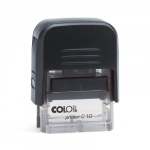 Σφραγίδα COLOP C10 - Μαύρο/Διάφανο