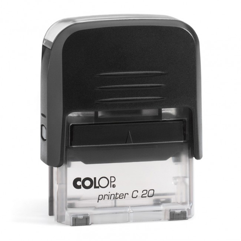 Σφραγίδα COLOP C20 - Μαύρο/Διάφανο Σφραγίδα COLOP C20 - Μαύρο/Διάφανο
