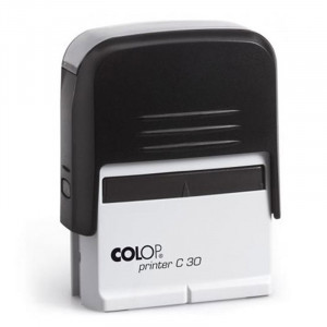 Σφραγίδα COLOP C30 - Μαύρο/Άσπρο