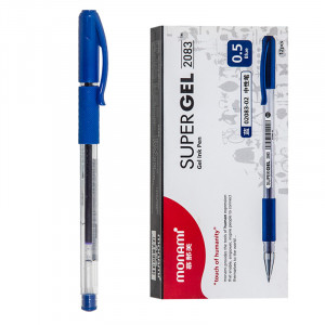 Στυλό Gel Monami Super Gel 2083 - Μπλε