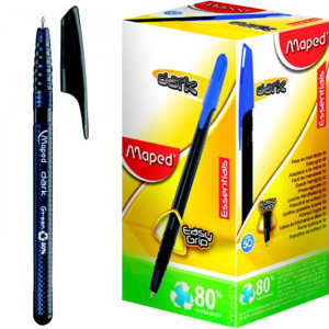 Στυλό Διαρκείας Maped Essentials Dark 1.0mm - Μαύρο