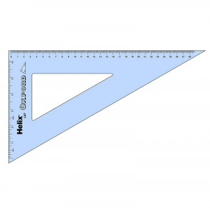 Τρίγωνο με Πατούρα Helix Oxford L85 23cm / 60 Μοιρών