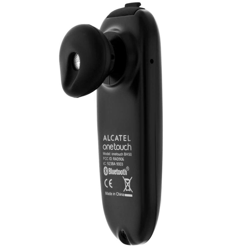 Ακουστικό Bluetooth Alcatel One Touch BH50 - Μαύρο Ακουστικό Bluetooth Alcatel One Touch BH50 - Μαύρο