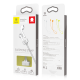 Μαγνητικό Strap Baseus για Apple AirPods - Γκρι Μαγνητικό Strap Baseus για Apple AirPods - Γκρι