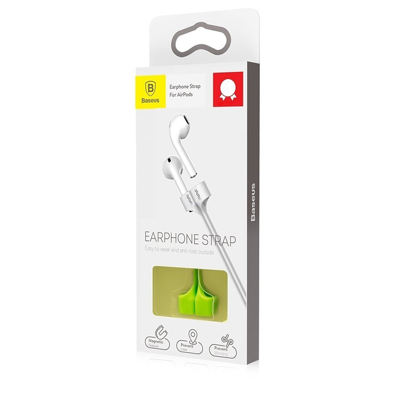 Μαγνητικό Strap Baseus για Apple AirPods - Πράσινο Μαγνητικό Strap Baseus για Apple AirPods - Πράσινο