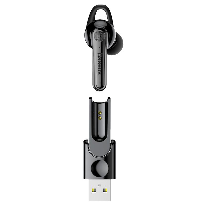 Ακουστικό Bluetooth Baseus NGCX-01 - Μαύρο Ακουστικό Bluetooth Baseus NGCX-01 - Μαύρο
