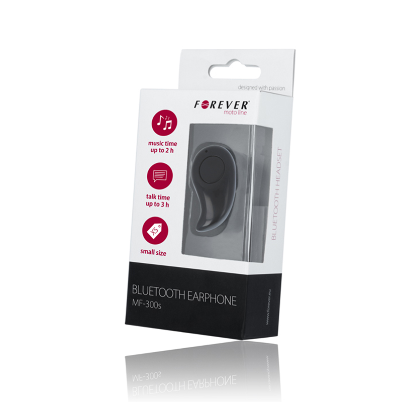 Ακουστικό Bluetooth Forever MF-300s - Μαύρο Ακουστικό Bluetooth Forever MF-300s - Μαύρο