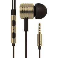 Handsfree OEM Stereo Ακουστικά Universal με Ρυθμιστή (EN50332-2) - Χρυσό