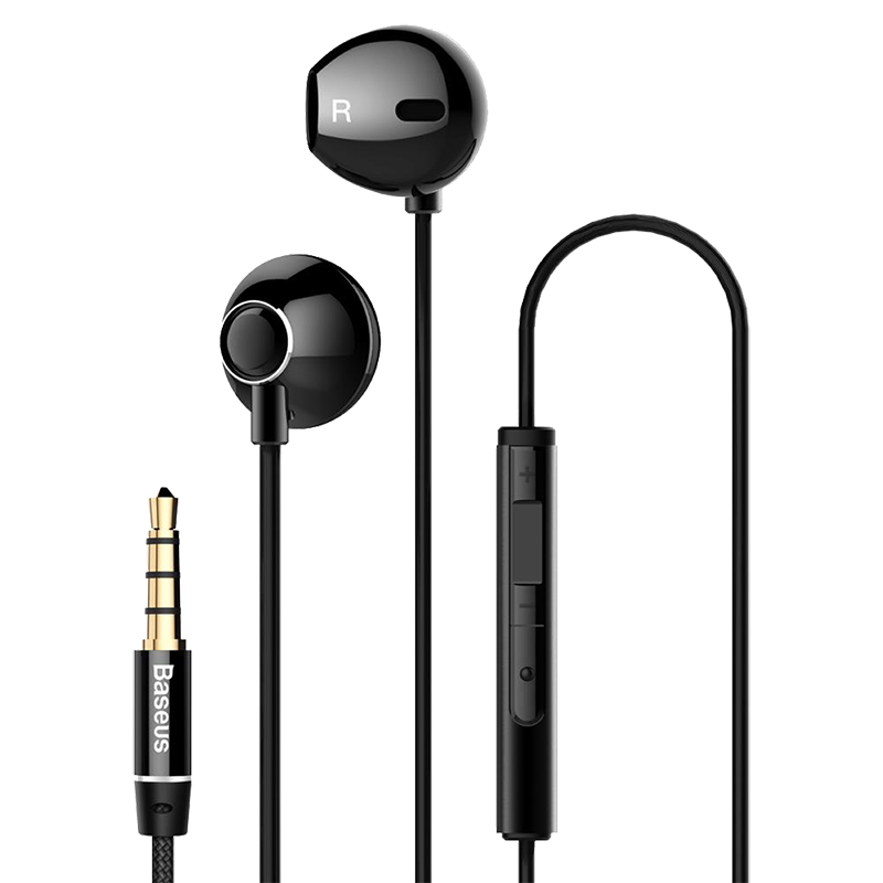 Handsfree Ακουστικά Baseus Encok H06 - Μαύρο Handsfree Ακουστικά Baseus Encok H06 - Μαύρο