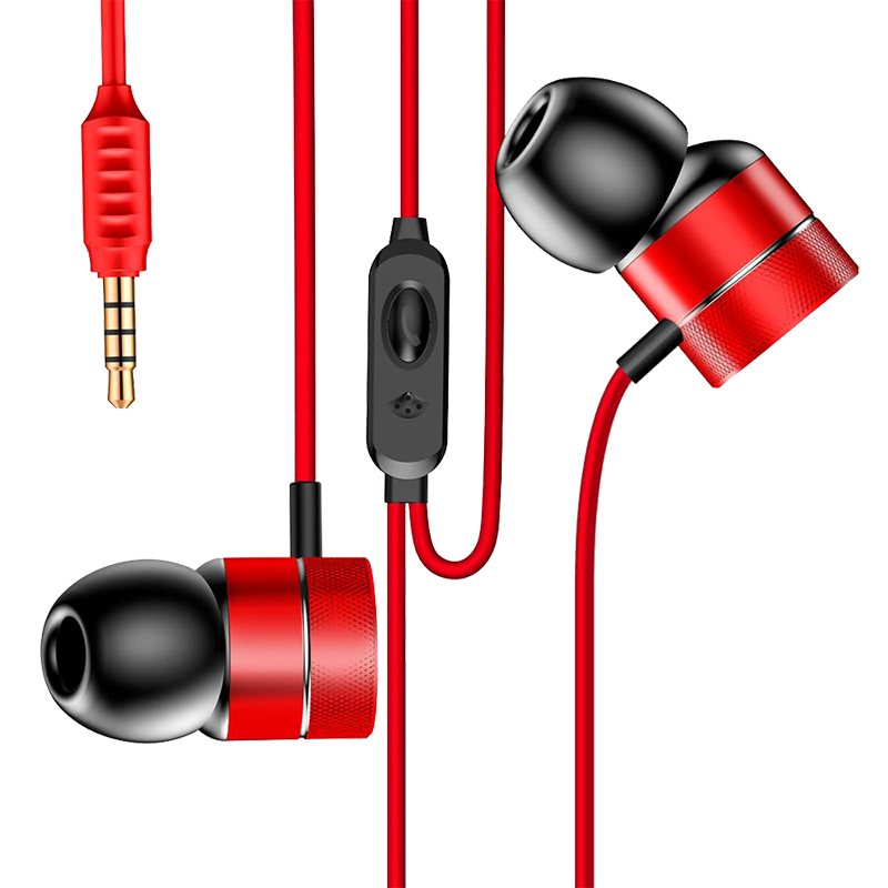 Handsfree Ακουστικά Baseus Enock H04 - Κόκκινο Handsfree Ακουστικά Baseus Enock H04 - Κόκκινο