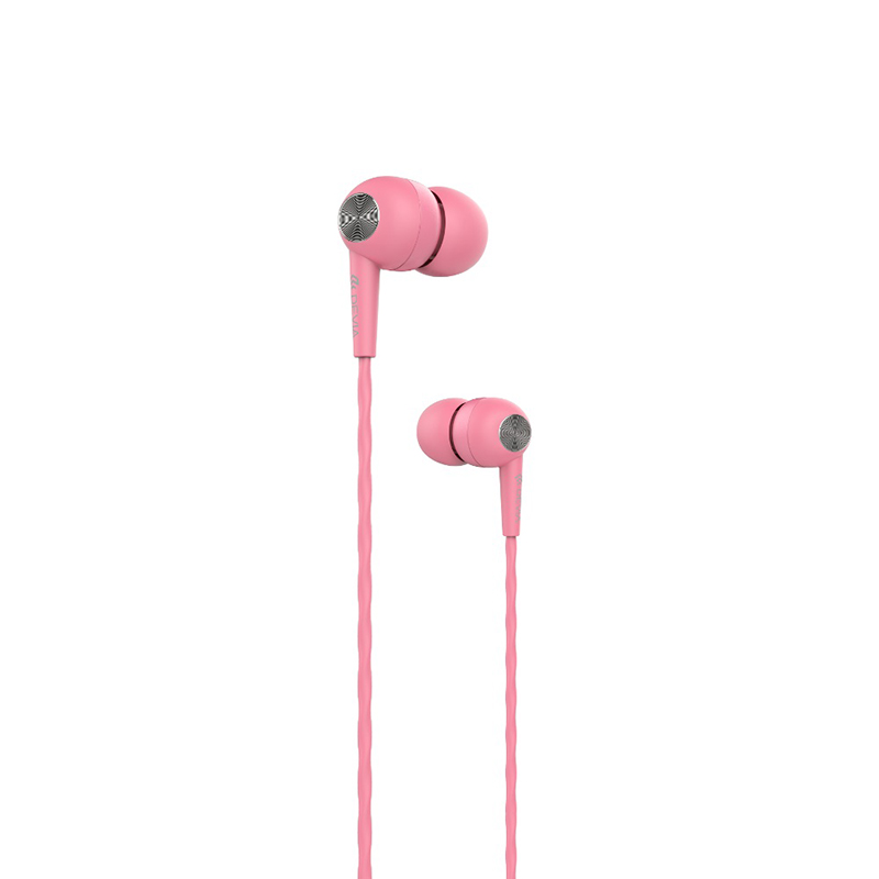 Handsfree Ακουστικά Devia Kintone - Ροζ Handsfree Ακουστικά Devia Kintone - Ροζ