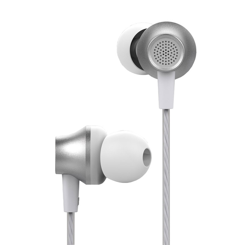 Handsfree Ακουστικά DEVIA Metal - Ασημί Handsfree Ακουστικά DEVIA Metal - Ασημί