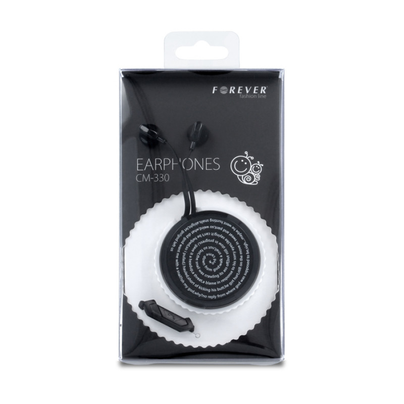 Handsfree Forever Ακουστικά Handsfree CM-330 - Μαύρο Handsfree Forever Ακουστικά Handsfree CM-330 - Μαύρο
