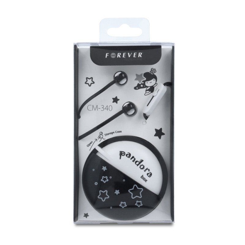 Handsfree Forever Ακουστικά Handsfree CM-340 - Μαύρο Handsfree Forever Ακουστικά Handsfree CM-340 - Μαύρο