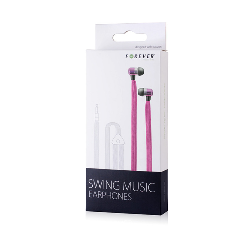 Handsfree Forever Ακουστικά Music Swing - Ροζ Handsfree Forever Ακουστικά Music Swing - Ροζ