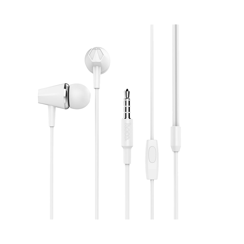 Handsfree Ακουστικά HOCO M34 - Άσπρο Handsfree Ακουστικά HOCO M34 - Άσπρο