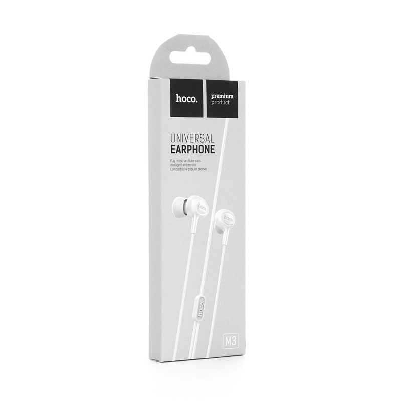 Handsfree Ακουστικά HOCO M3 - Άσπρο