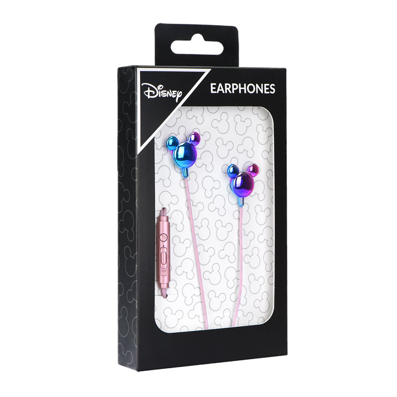 Handsfree Ακουστικά Mickey Mirror Head 3D - Ροζ Handsfree Ακουστικά Mickey Mirror Head 3D - Ροζ