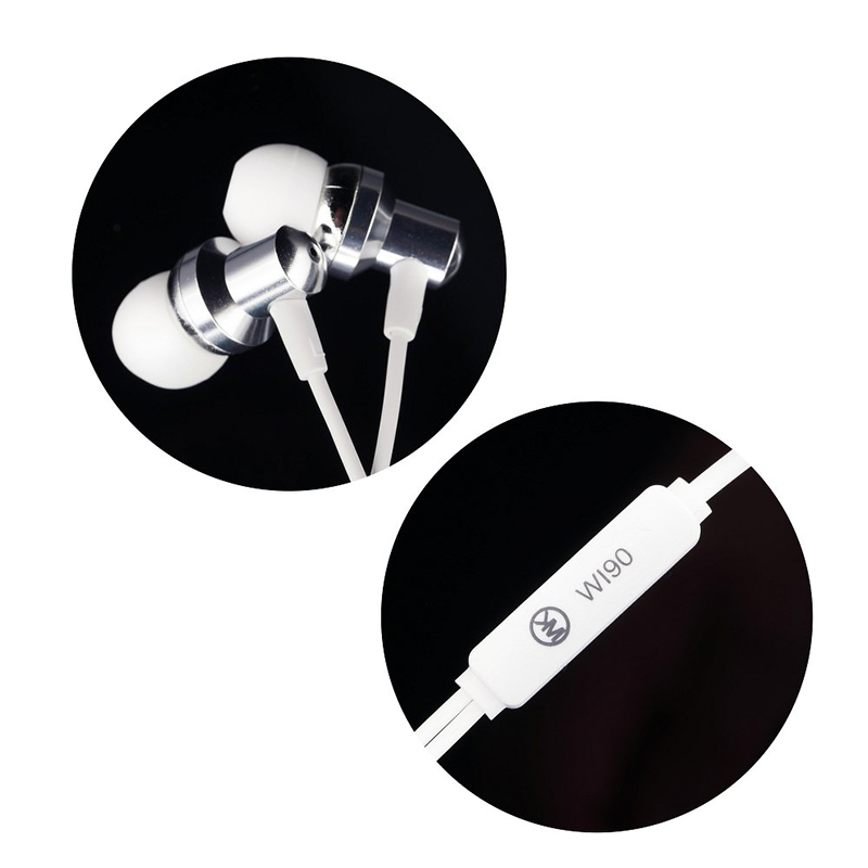 Handsfree Ακουστικά WK-Design Wi90 - Άσπρο