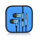 Handsfree OEM Stereo Ακουστικά Universal με Ρυθμιστή (EN50332-2) - Μπλε