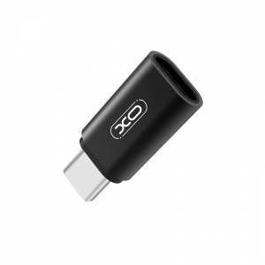 Αντάπτορας XO NB131 microUSB (F) σε Type-C (M) - Μαύρο