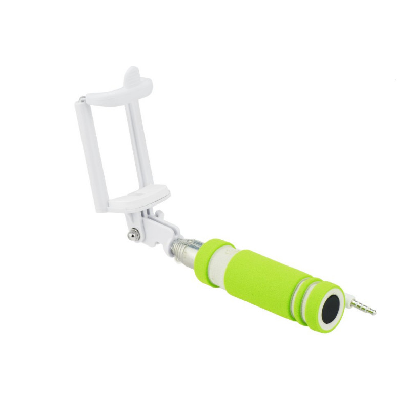 Selfie Stick Blun Mini Monopod με Καλώδιο - Πράσινο Selfie Stick Blun Mini Monopod με Καλώδιο - Πράσινο