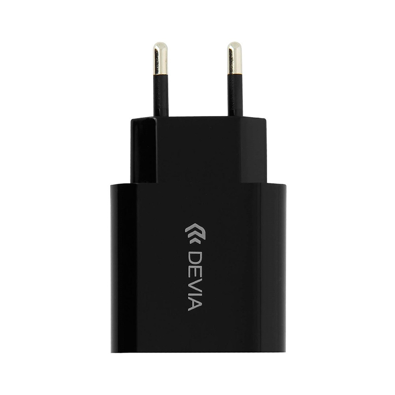 Φορτιστής Σπιτιού DEVIA Smart 2.1A - Μαύρο Φορτιστής Σπιτιού DEVIA Smart 2.1A - Μαύρο