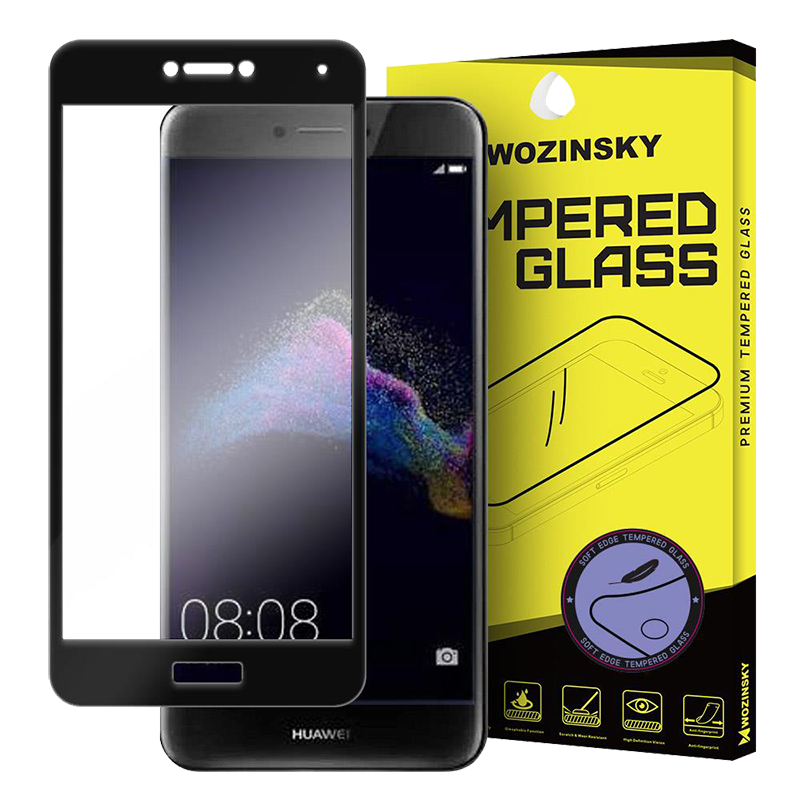 Tempered Glass Wozinsky 9H Προστασία Οθόνης Full Cover Soft Frame για Huawei Mate 10 - Μαύρο